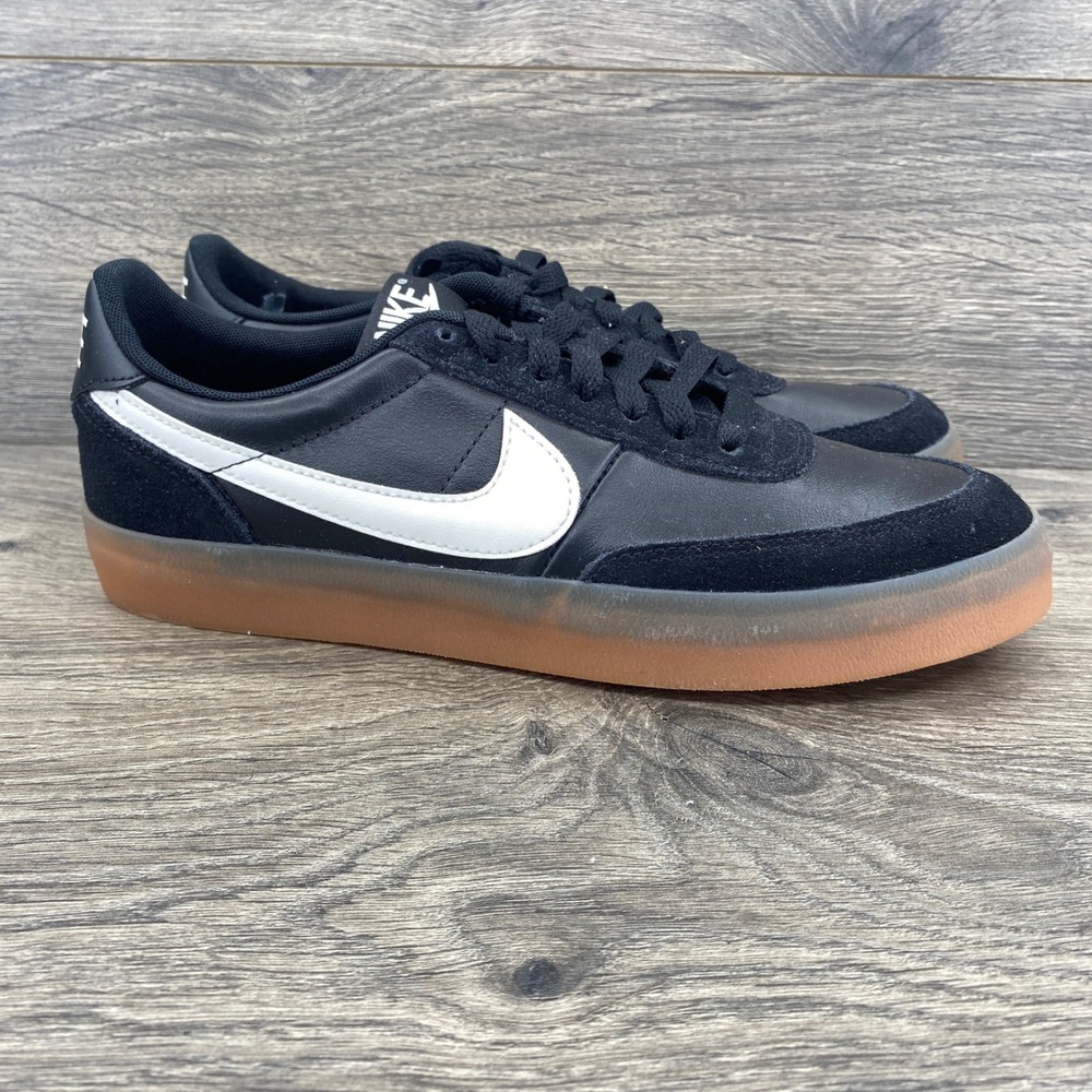 Nike Killshot 2 Sneakers Womens 9 Black White Gum Leather Suede FZ5630-001